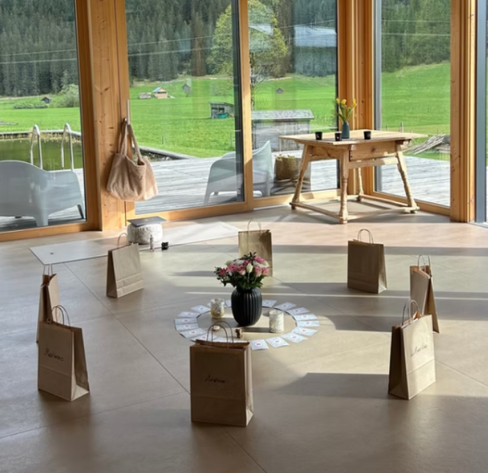Dachstein7 yoga soulfood retreat Austria spring